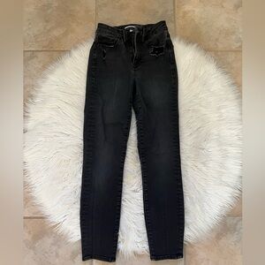 Good American good waist crop size 00/24 jeans excellent condition